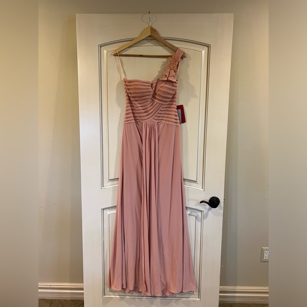 JS Collections One Shoulder Dress with Floral detail - BRAND NEW EITH TAGS